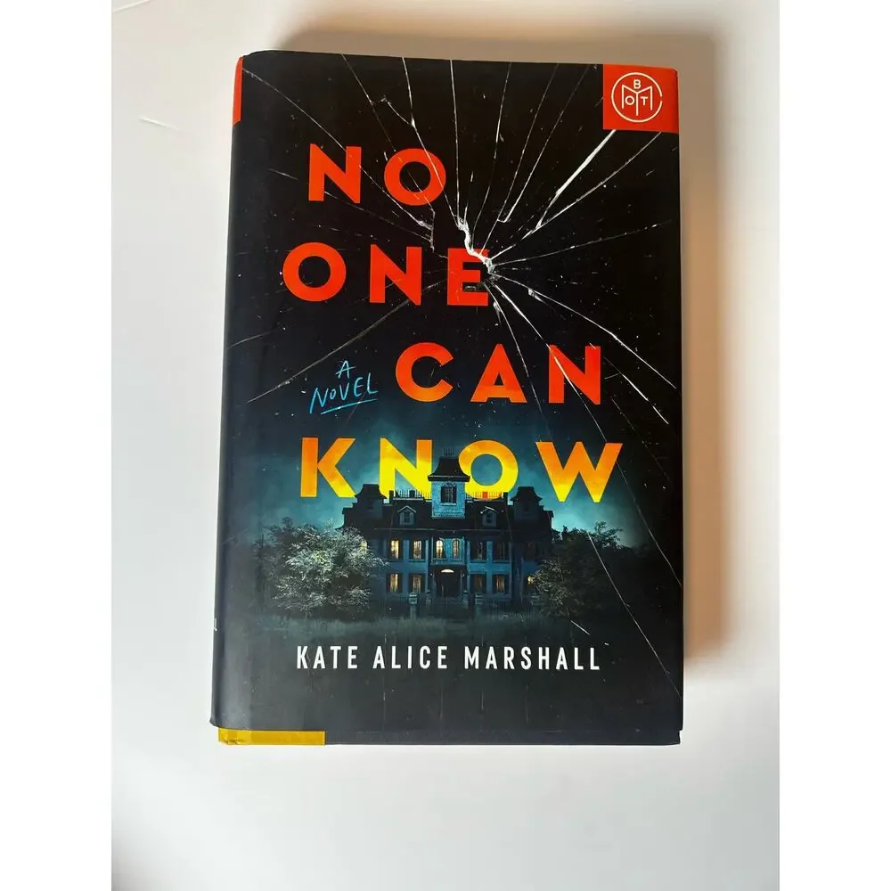 Hardback Book: No One Can, Thriller Fiction Mystery Marshall